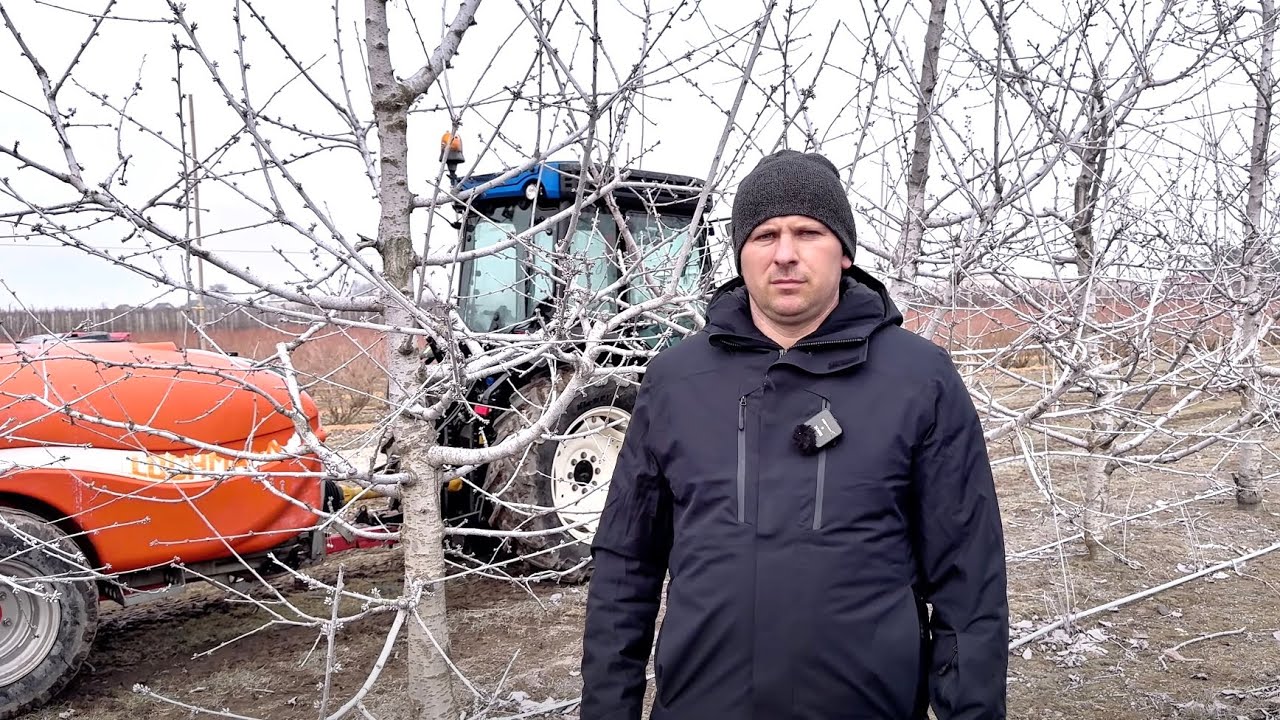 BNA PRO - zabiegi w sadzie czereśniowym Pawła Radeckiego.