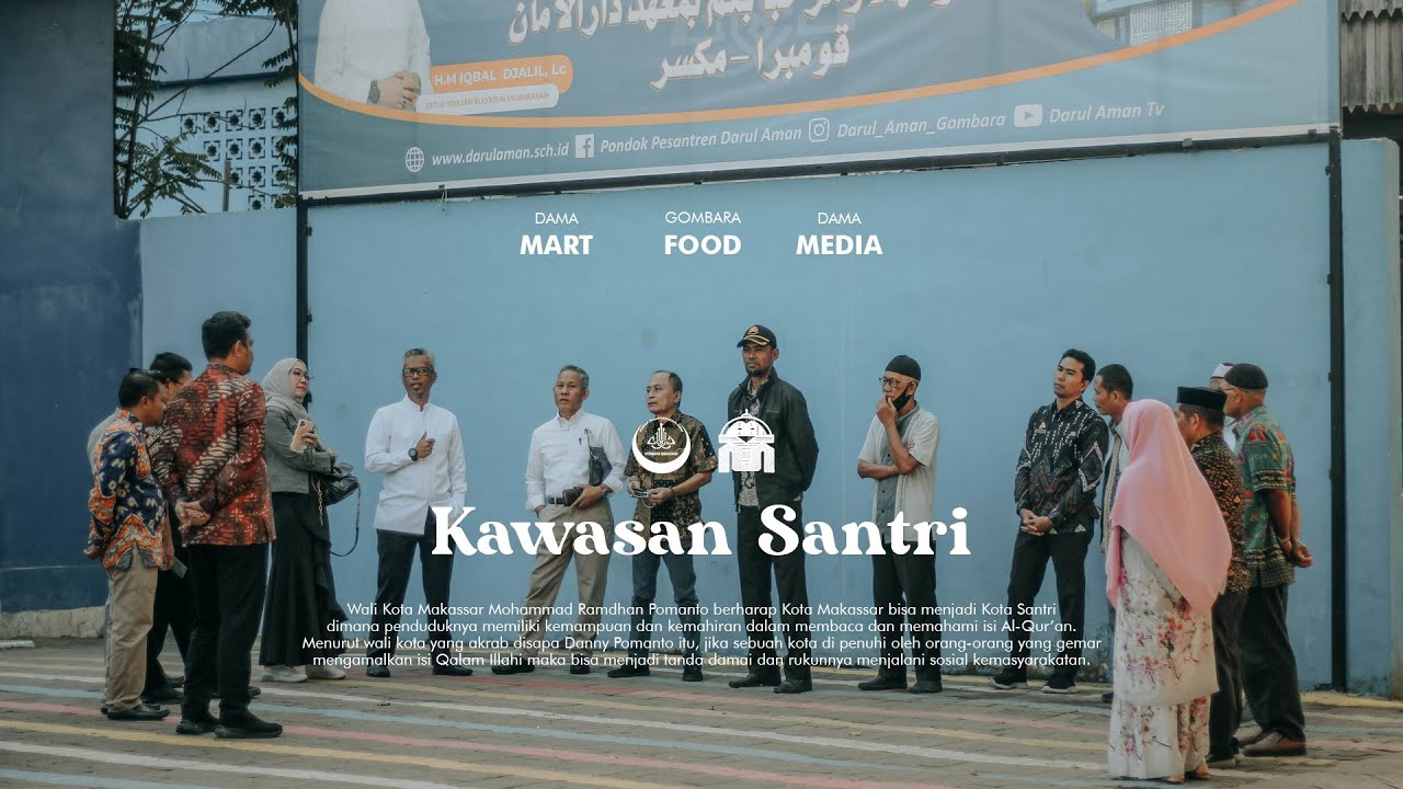 Kunjungan Tim Perencanaan Kawasan Santri di Pondok Pesantren Darul Aman Gombara