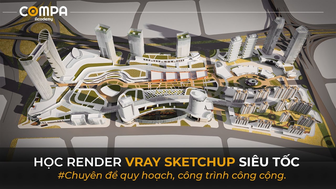 ✅ PHAO CỨU SINH MÙA ĐỒ ÁN - RENDER QUY HOẠCH, CÔNG TRÌNH CÔNG CỘNG QUY MÔ LỚN