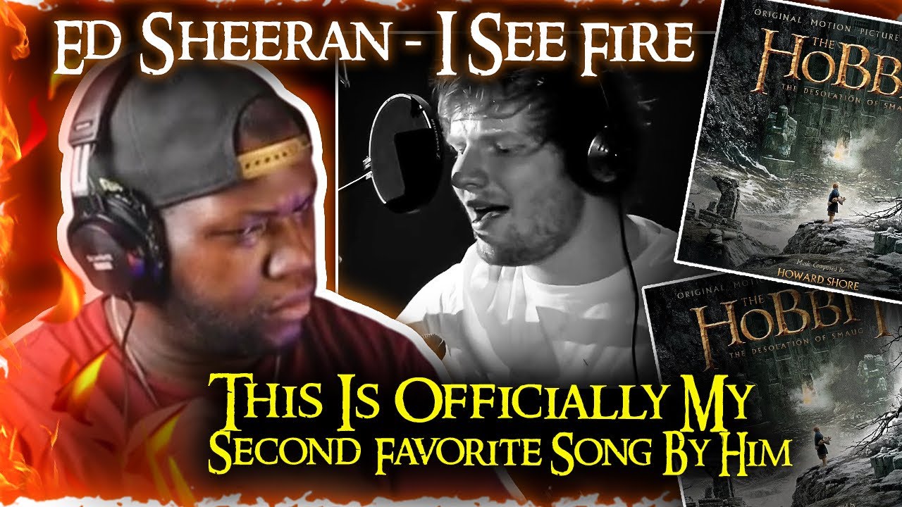 Ed Sheeran - I See Fire (Official Music Video) | The Hobbit: The Desolation of Smaug | Reaction