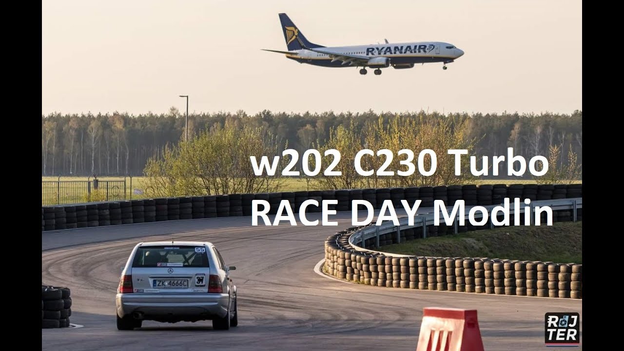 Mercedes w202 C230 TURBO m111 engine AVALON RACE DAY Tor Modlin track