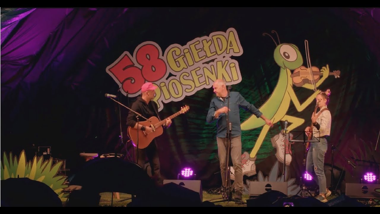 Mariusz Lubomski na żywo #gitara Przemysław Śledź, #bas Marzena Cybulka, 58 Giełda Piosenki, 2025