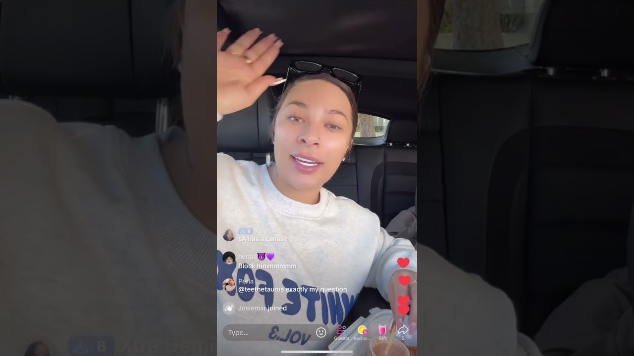 Winter Blanco Spills Latest Tea on Tiktok Live (She Went on a Date)