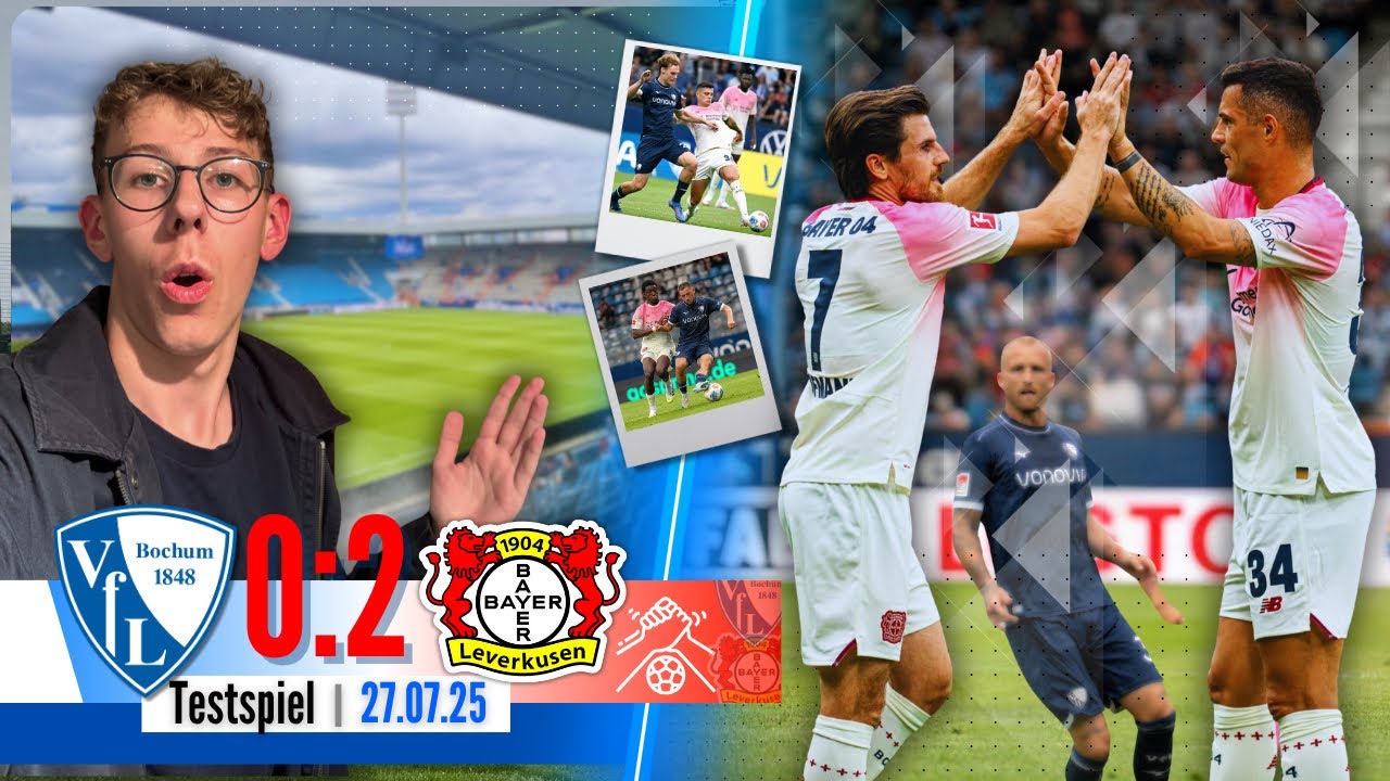 Bochum vs. Leverkusen StadionVlog⚽️🔥Vizemeister schl&auml;gt VFL beim letzten Test💯