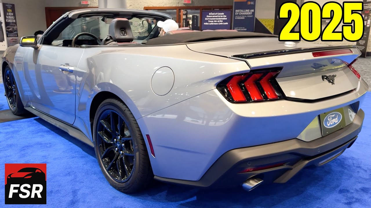 2025 Ford Mustang EcoBoost Premium Convertible &ndash; Top-Down Thrills & Turbo Power