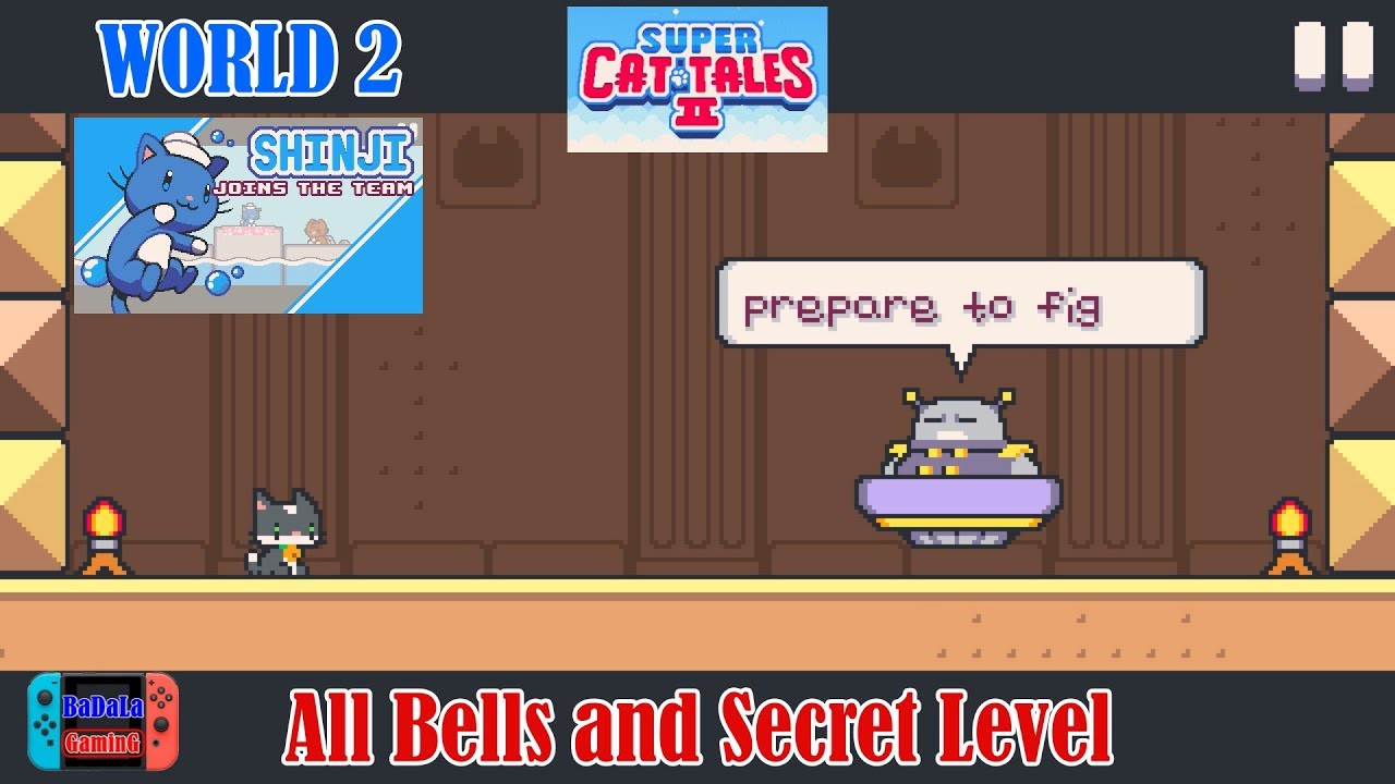 Super Cat Tales 2 : World 2 All Bells and Secret Level - Gameplay Walkthrough