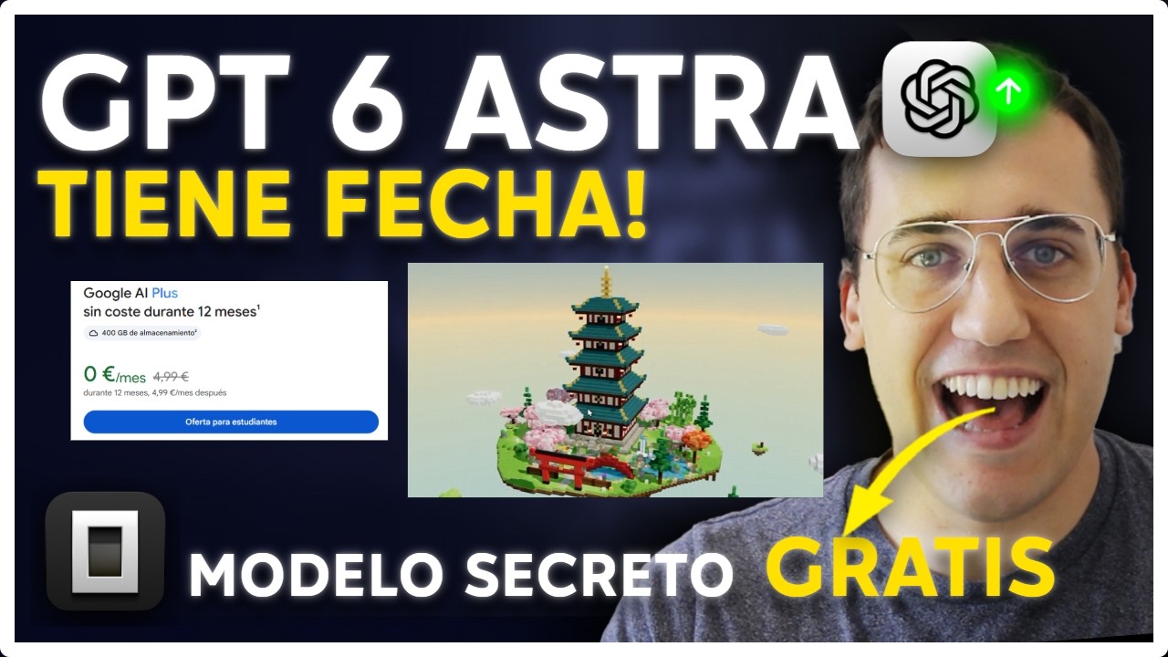 🔔 DETALLES GPT 6 (ASTRA) | NUEVO AGENTE SECRETO | CLAUDE SONNET 5.5 EST&Aacute; AQU&Iacute; 🚀Patricio Fern&aacute;ndez🎯