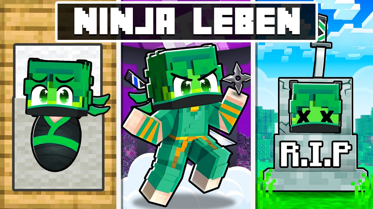 Ich HABE ein NINJA LEBEN in Minecraft!