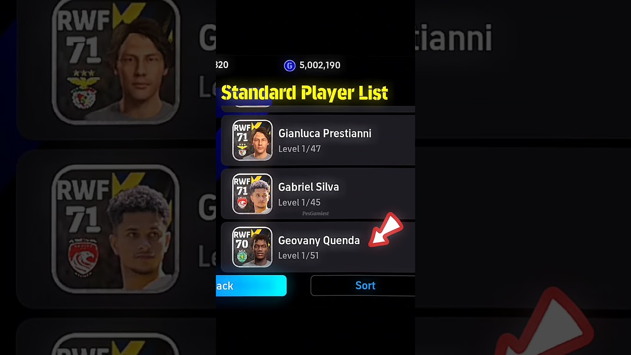 Secret RWF player 11k gp only🤯..//#efootball2024 #efootball #efootballmobile #pes #pes2021 #shorts