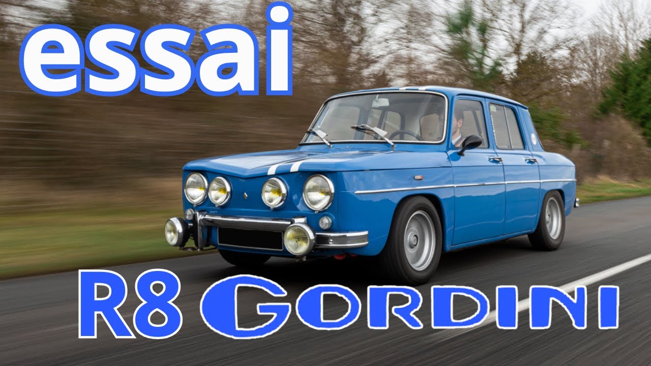 essai R8 gordini: le mythe du sorcier