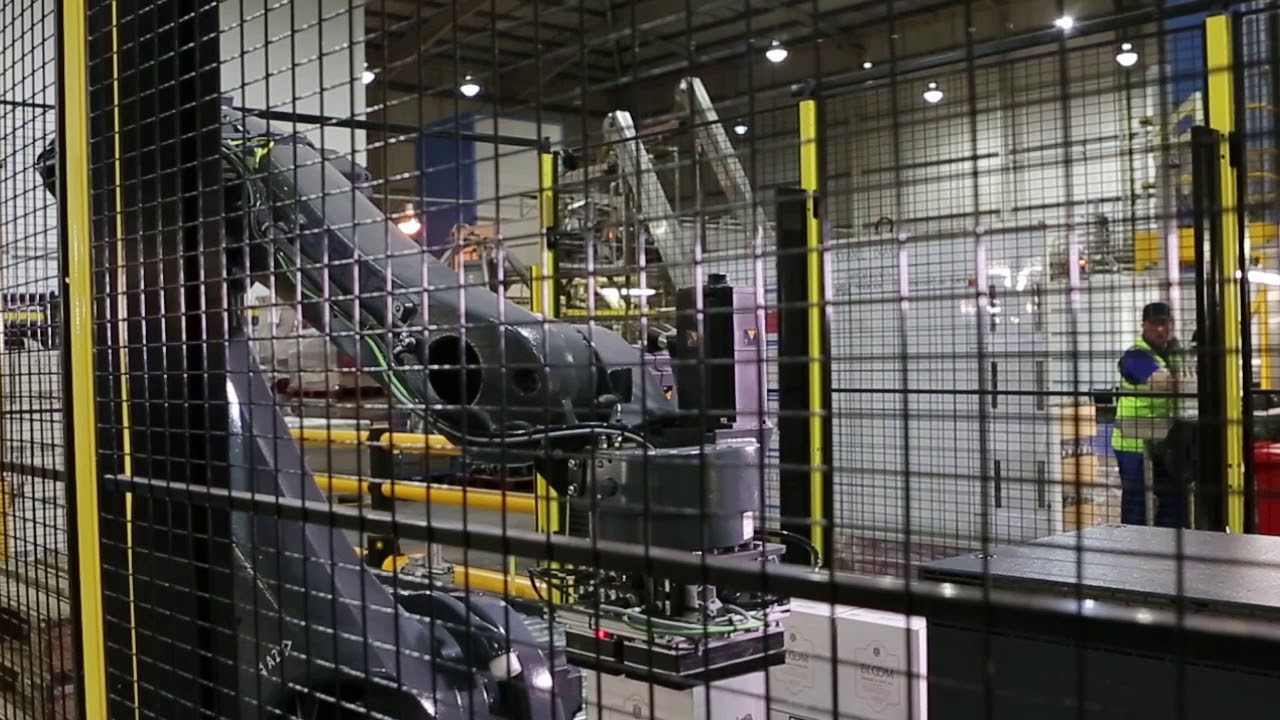 Case Palletiser - Low Cost, Quick Install, Easy to Program - Granta Modular Palletising System