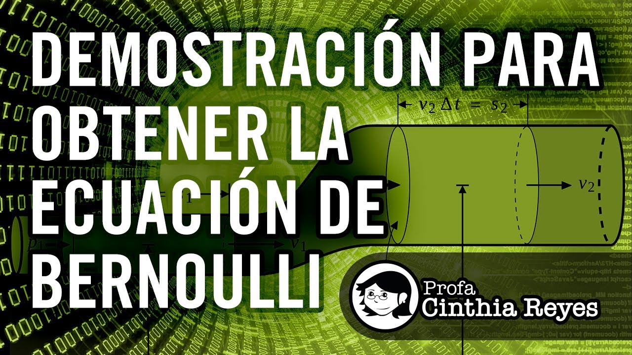 Demostración para obtener la Ecuación de Bernoulli