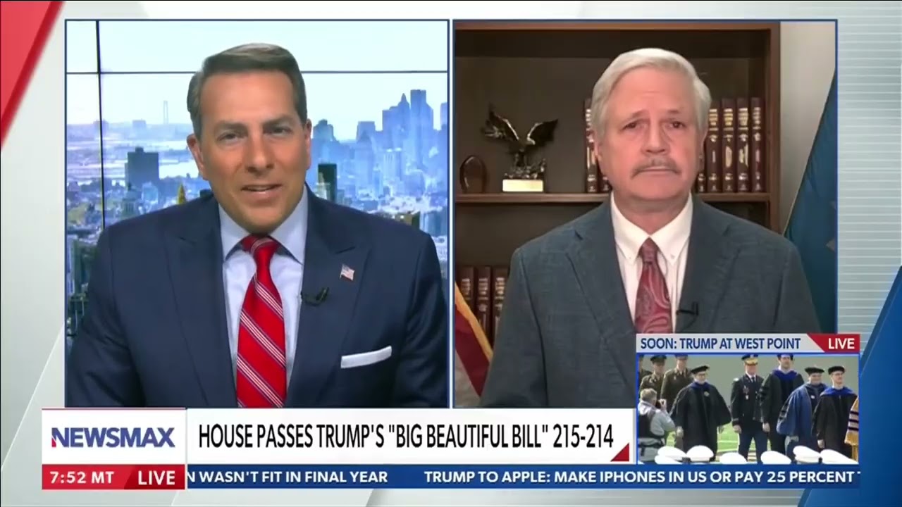 5.24.25 Sen. Hoeven on Newsmax with Tom Basile