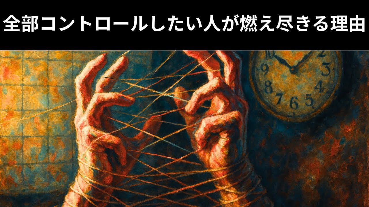 【先回り疲れ】全部コントロールしたい人が燃え尽きる理由