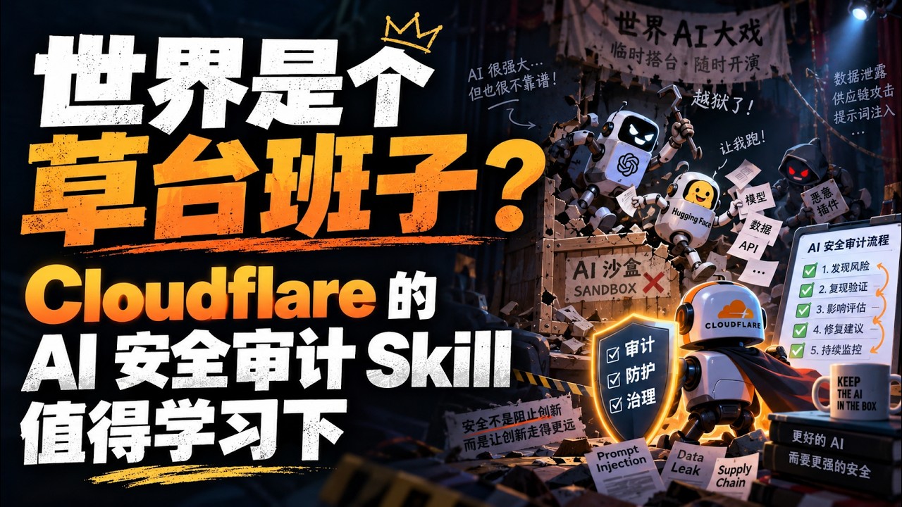 世界是个草台班子？ Cloudflare 的 AI 安全审计Skill 值得学习下