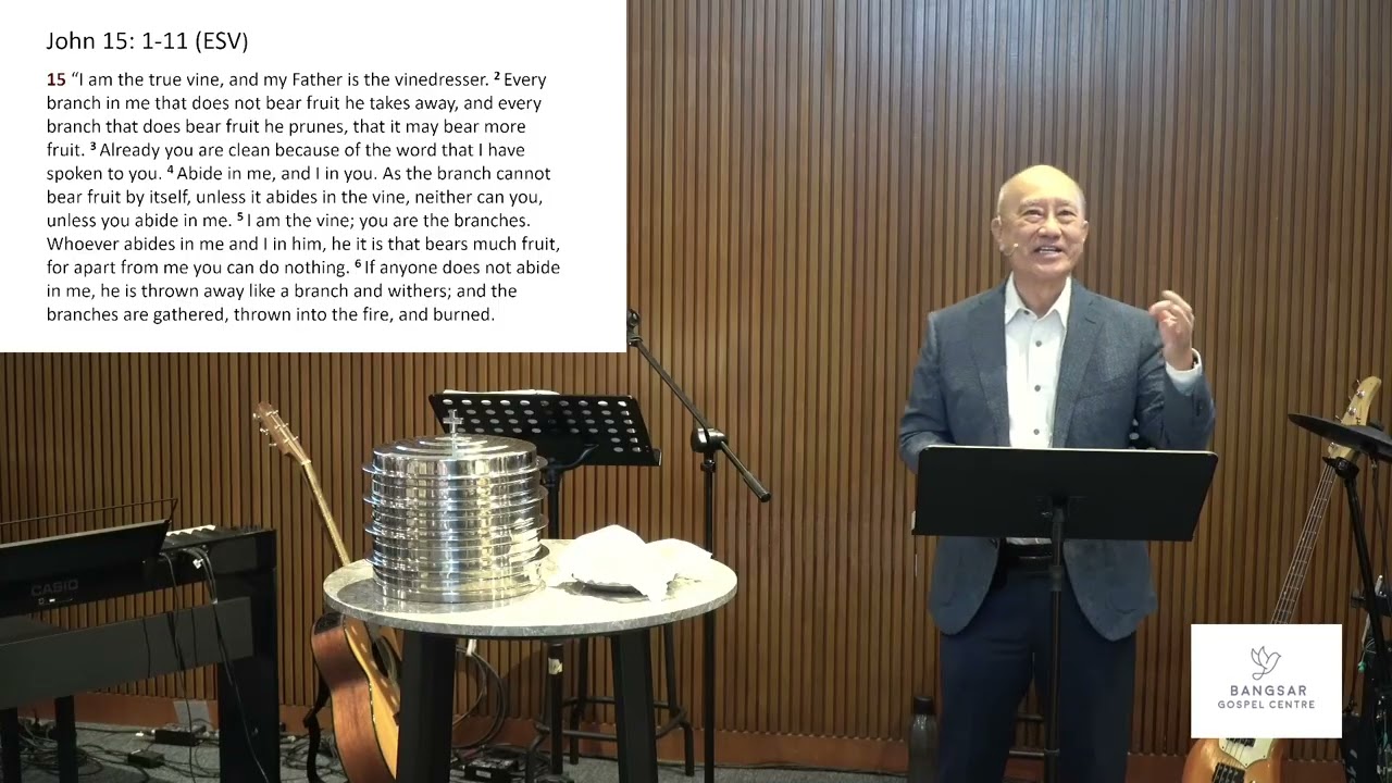 Sermon || The Joy of Discipleship (John 15:9-11, Acts 13:47-52) by Eddie Chan || 25-1-26