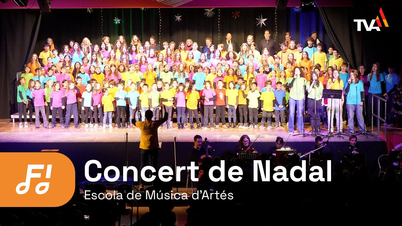 Concert de Nadal de l'Escola de Música 2025 | TV Artés
