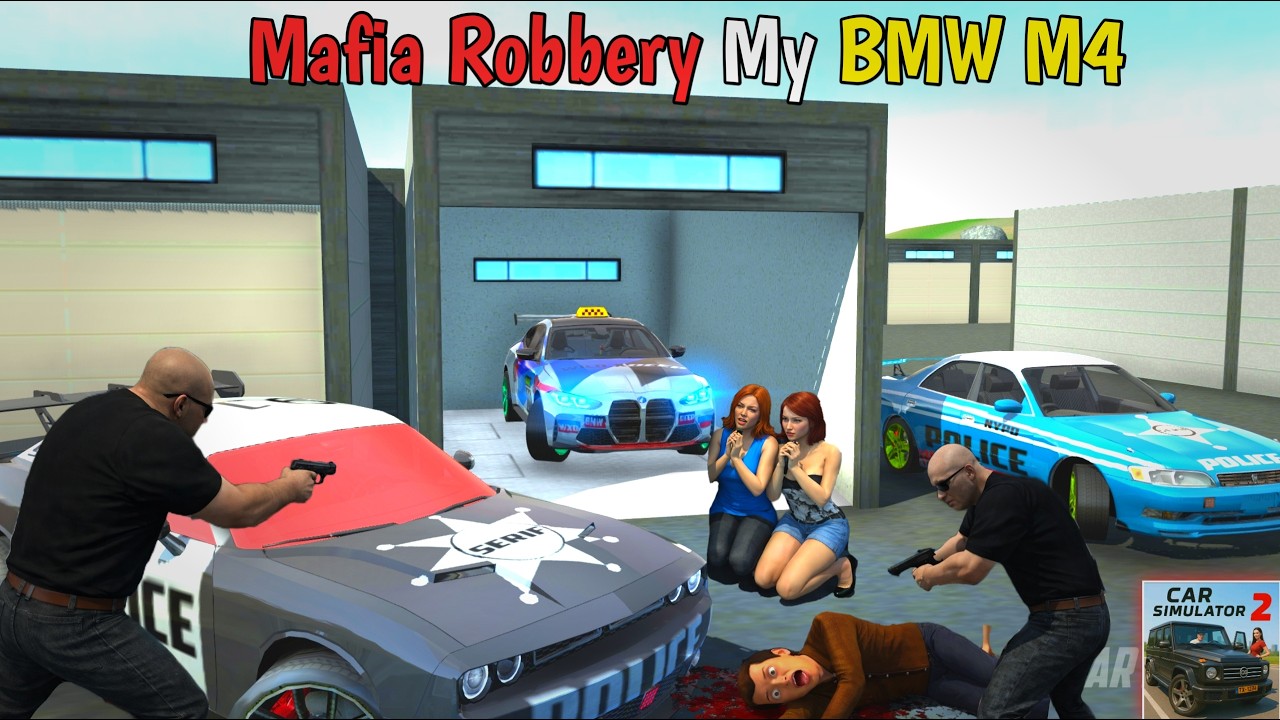 My BMW M4😭 Robbery MAFIA in Car Simulator 2 New Update Android Gameplay (Hindi/English)