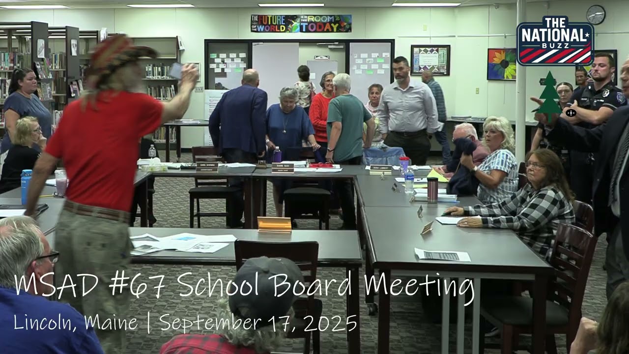 MSAD #67 School Board Member Tells Man 