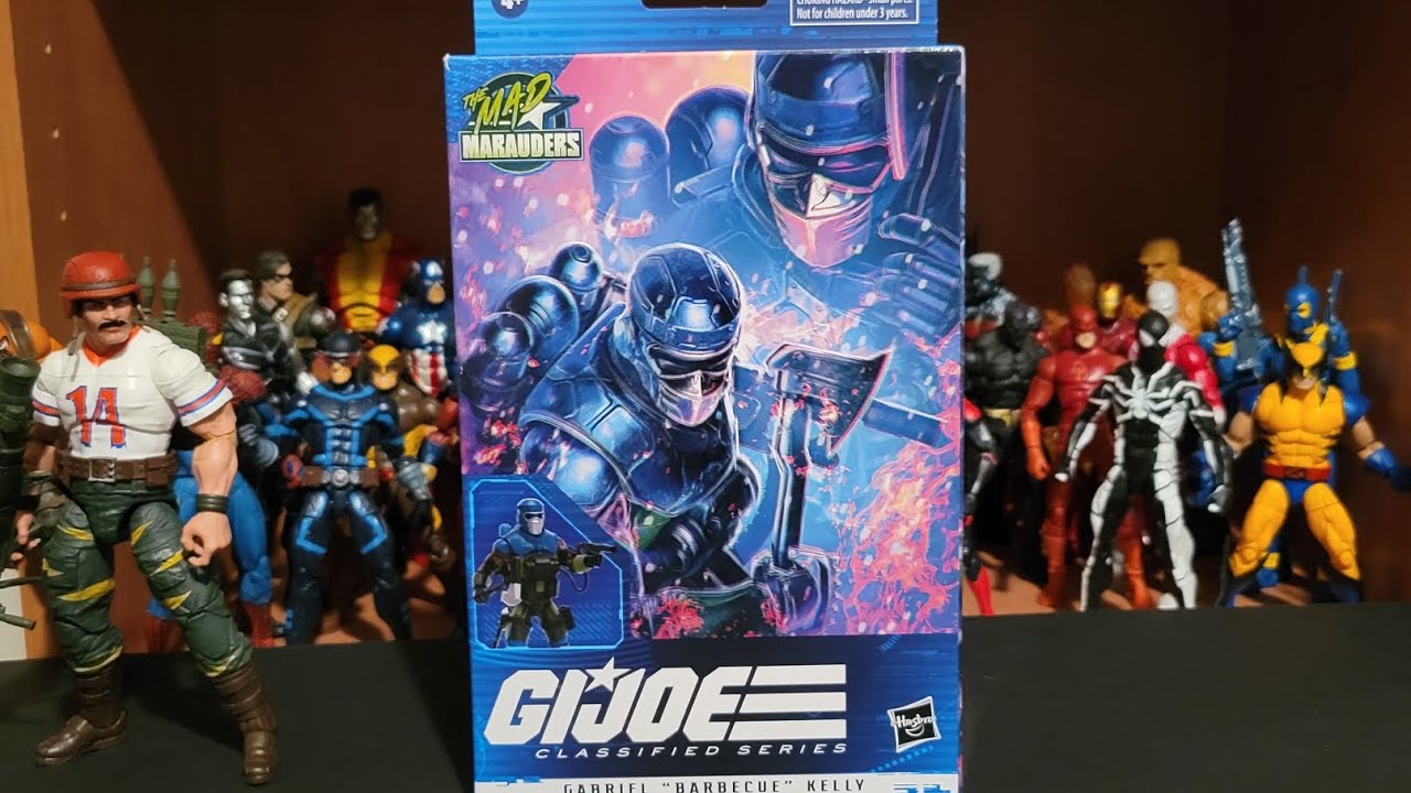GI Joe classified series Barbecue #actionfigures #unboxing #hasbro #gijoeclassified