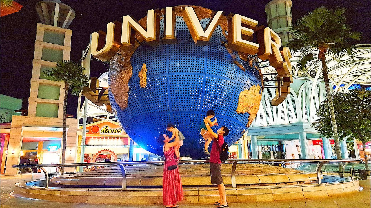 VivoCity to Sentosa at Night (Walking Tour) | Explore Singapore