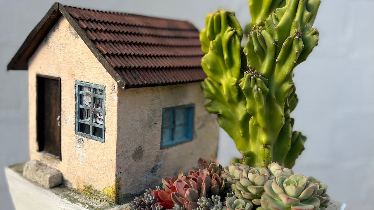 JÁ VIU MINI JARDINS ASSIM?  PARECE REAL😍 #suculentas