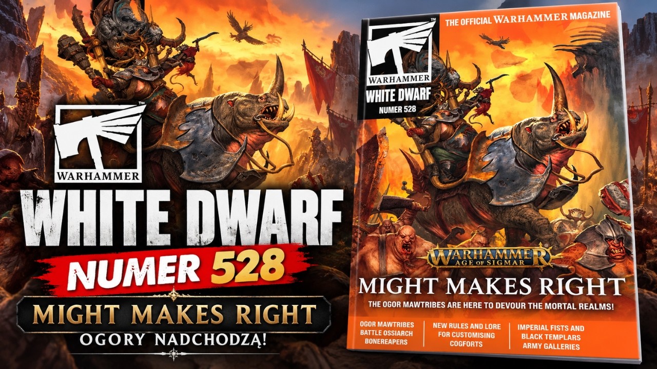 White Dwarf wrzesień/2026 &ndash; Czy warto kupić ? | Przegląd prasy Warhammer (PL)