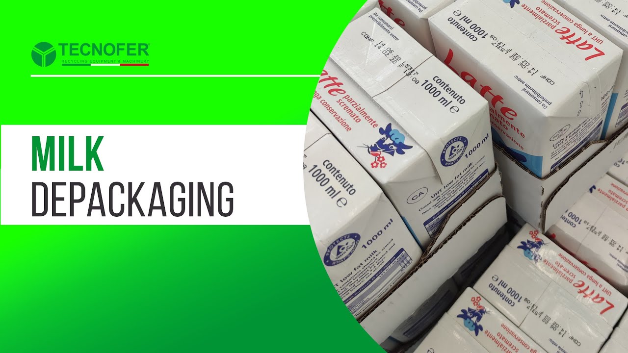 Ready Depack: milk depackaging | Tecnofer