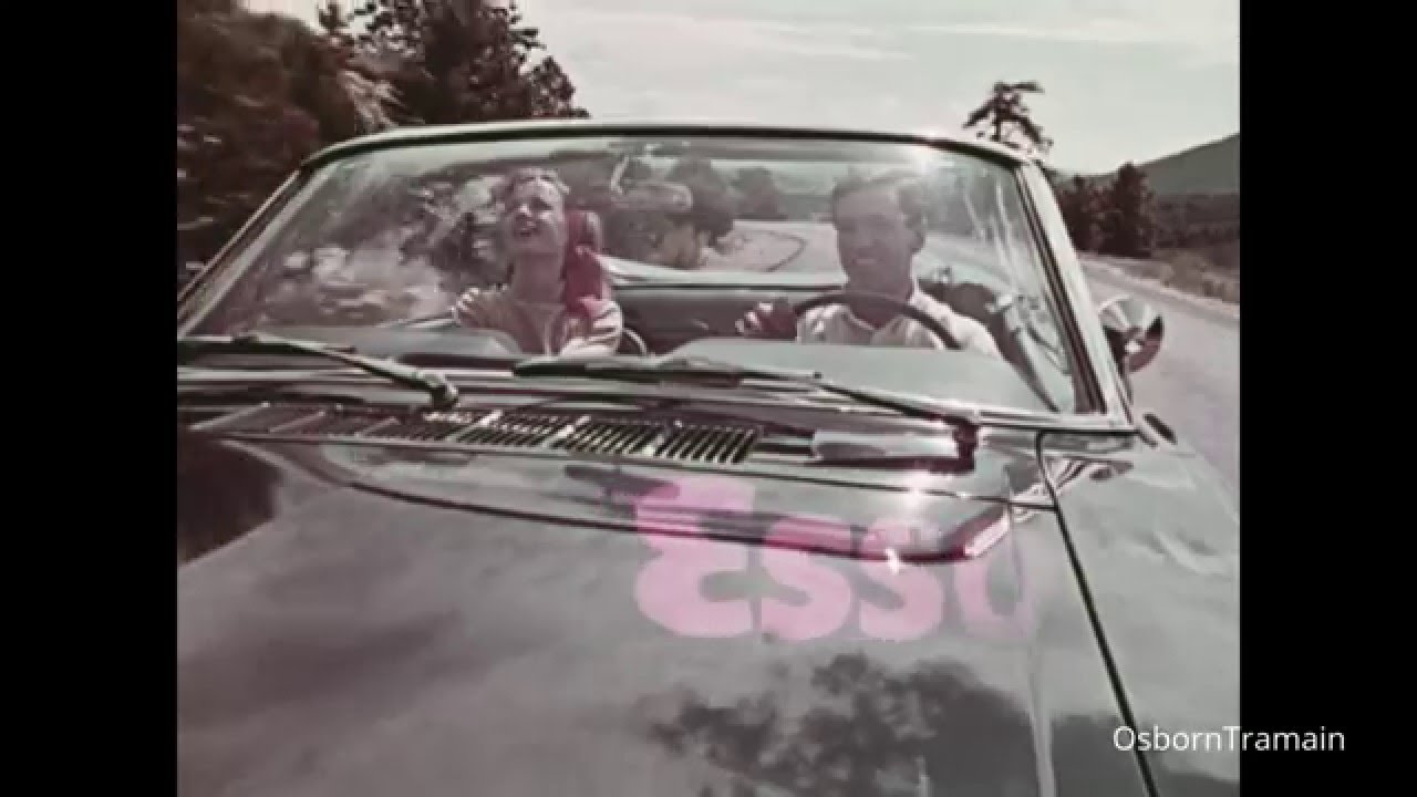 1965 Esso Canada Commercial - Mustang - Carefree with Esso!