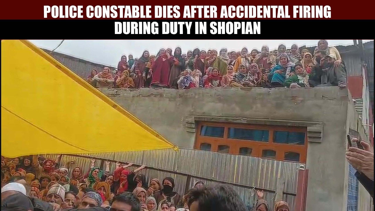Police Constable Dies After Accidental Firing During Duty in Shopian