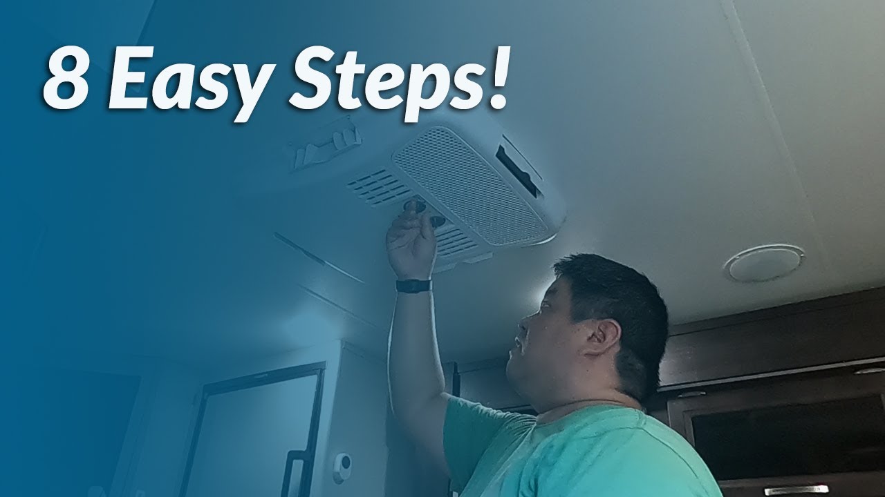 Installing the Dometic heat strip add-on to our AC unit!