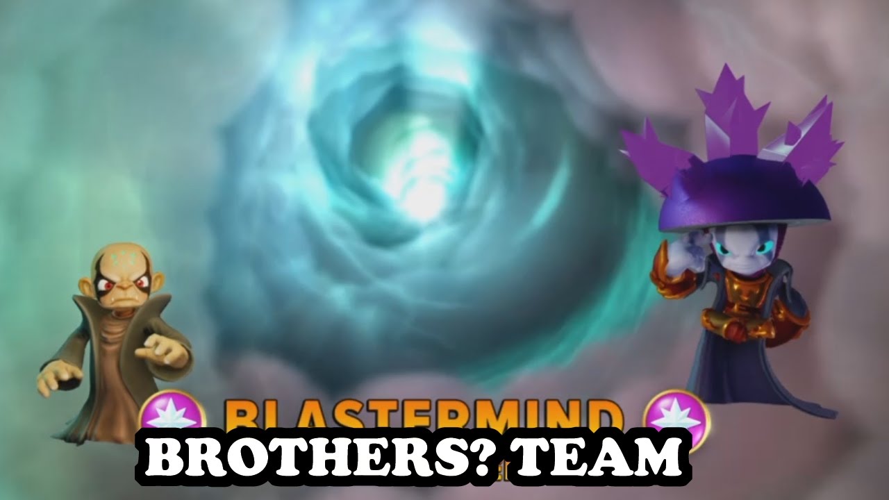 Skylanders Imaginators - Kaos & Blastermind GAMEPLAY - BROTHERS? TEAM