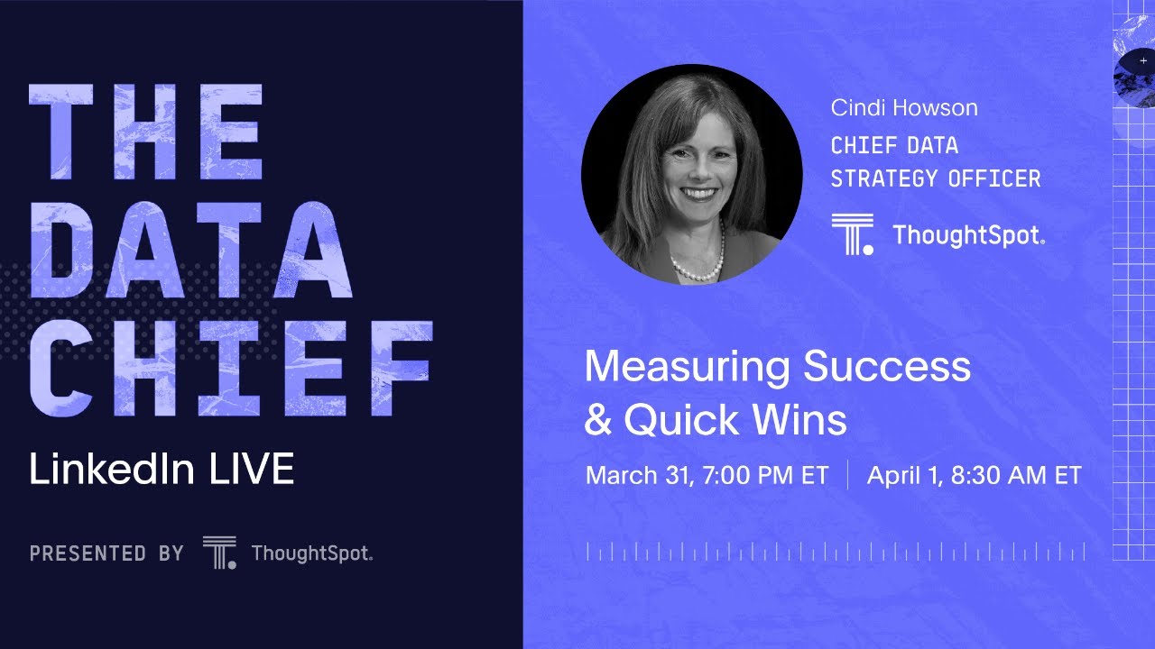 The Data Chief Live