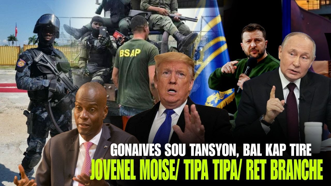 Gonaïves chofe, bal ap tire, Gwo zen ant BSAP ak Lapolis nan Hinche, Tipa Tipa/ Anpil neg nan kouri