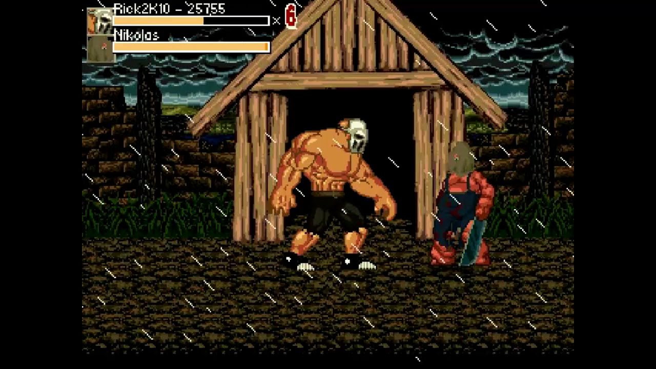 splatterhouse back from the dead (openbor) (Halloween)