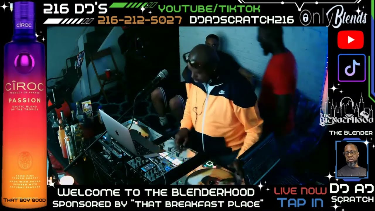 DJ AJ SCRATCH / DJ ELLERY - THE BLENDERHOOD 5/23/23
