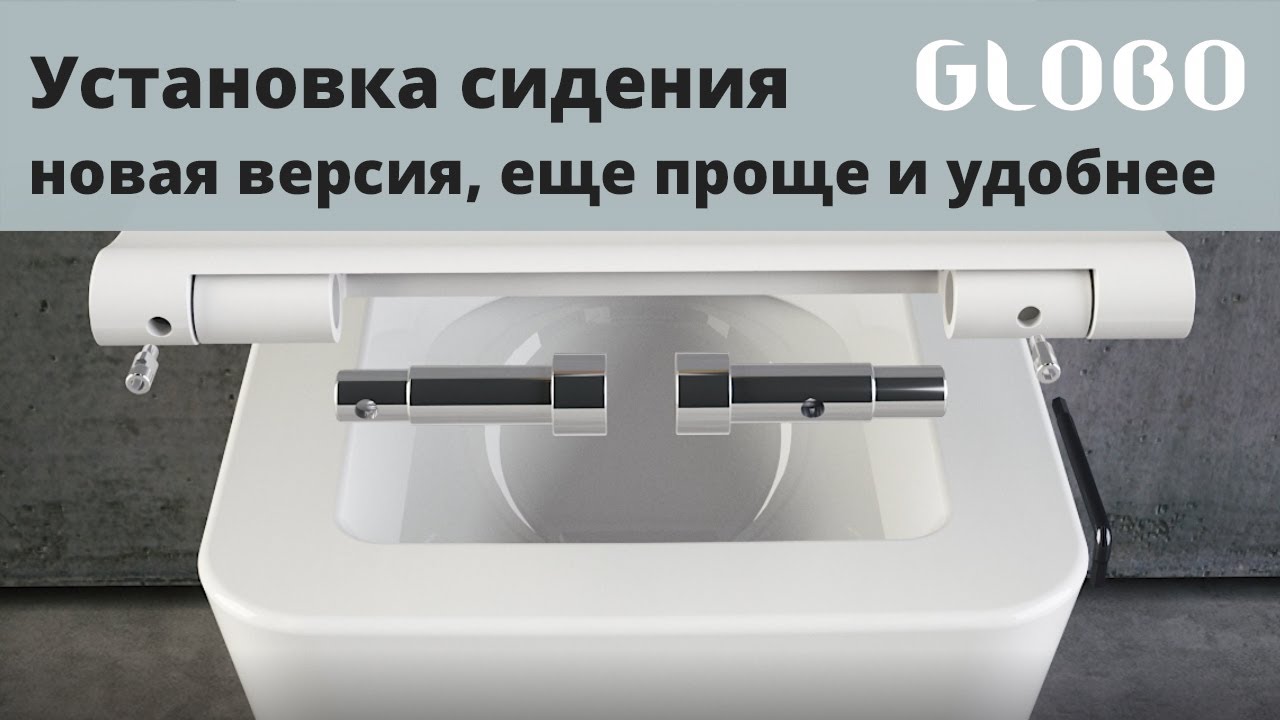 Новое удобное быстросъемное сидение для унитаза Globo