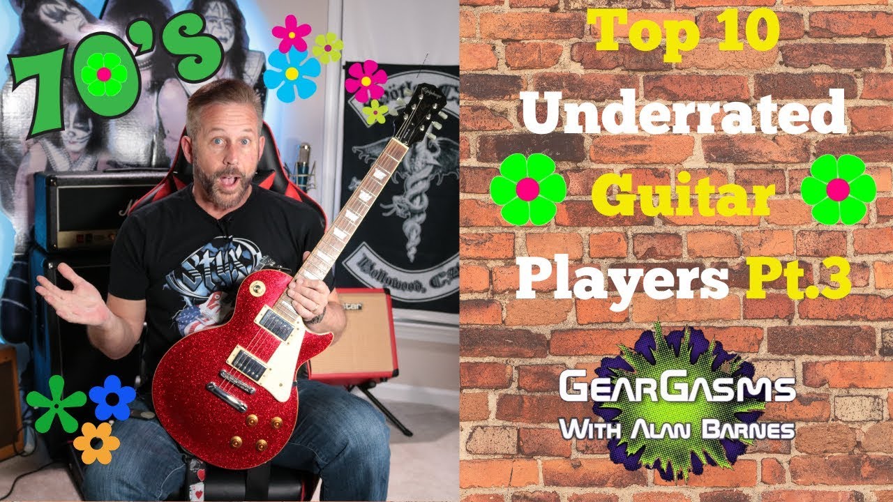 Top 10 Underrated Guitarists Part 3 - The 70's!!!