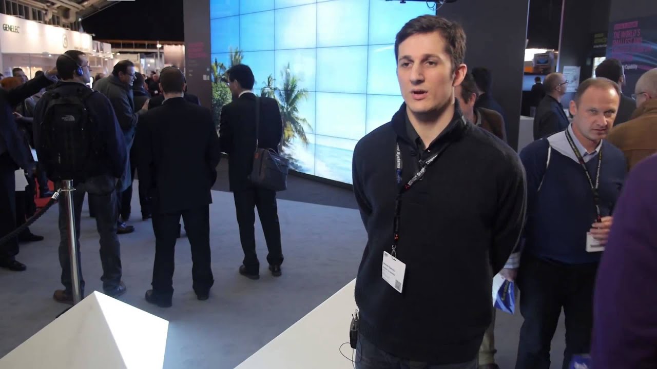 ISE2013: Panasonic Video Wall & Art Project