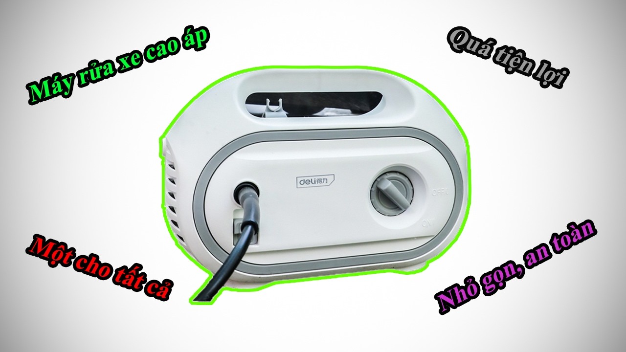 Chiếc máy rửa xe vô đối trong tầm tiền dưới 2 triệu