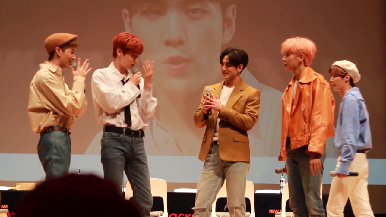 191026 뉴이스트 목동 로운홀 팬싸인회 오프닝