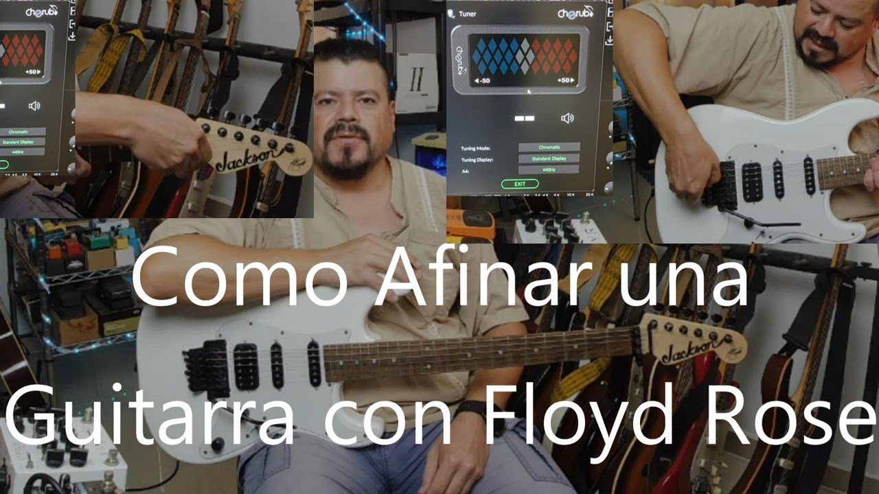 Como Afinar una Guitarra con Floyd Rose