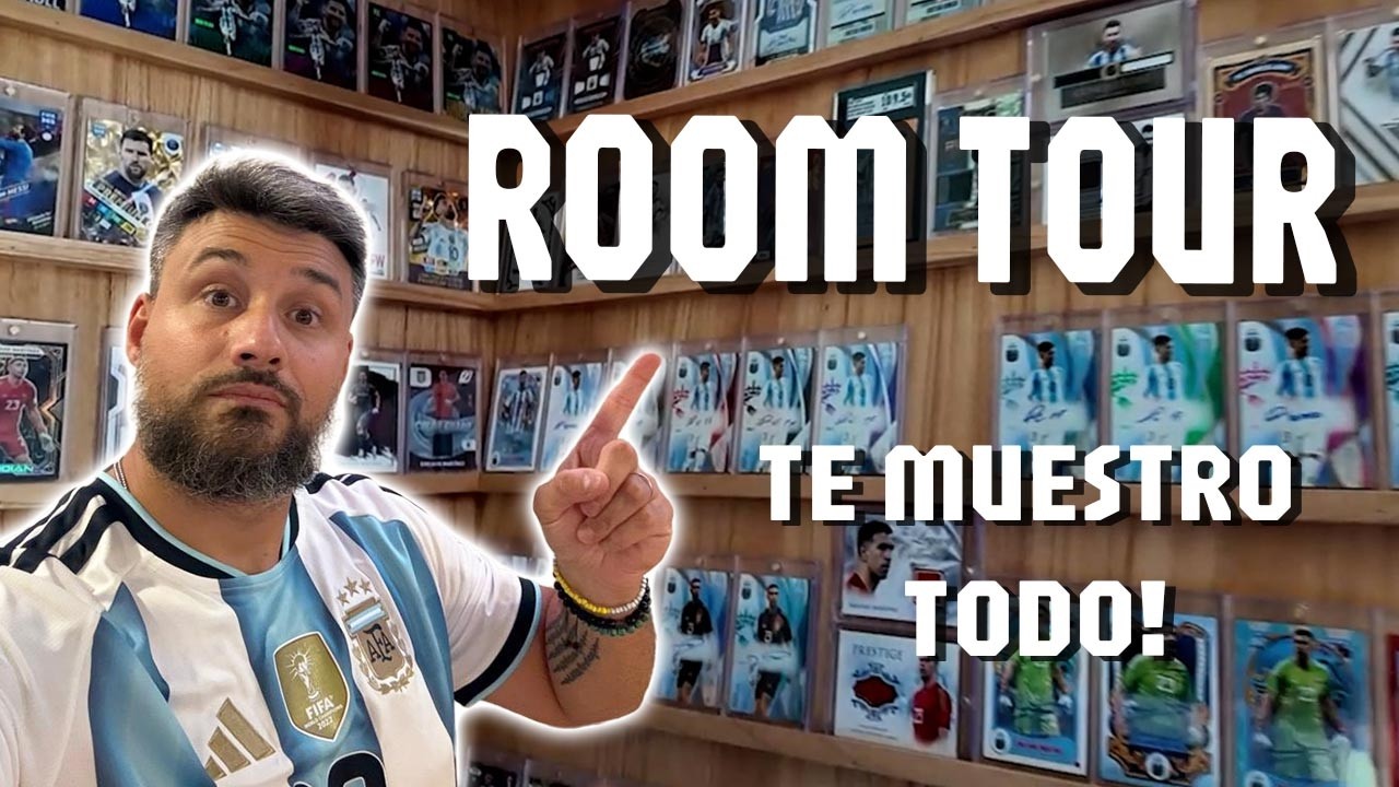 ROOM TOUR: lo que siempre quisiste ver de Pato Collector (Firmas, Messi, Dragon Ball y más)