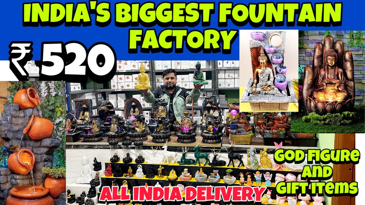 Water Fountain in Rs 499 | Water Fountain Wholesale Market in Delhi |Water Fountain and Home decor