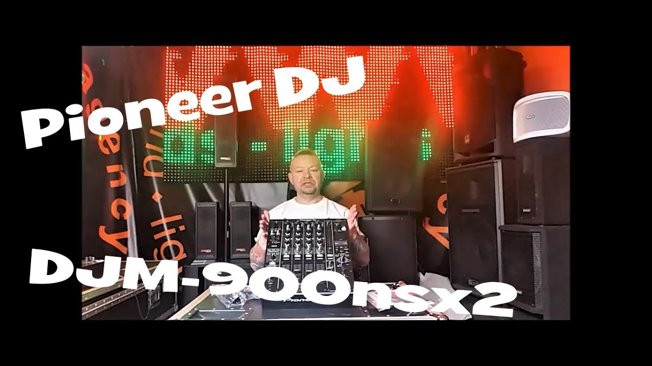 kultowy mixer dla DJa PioneerDJ DJM-900nsx2 nowa wersja 2