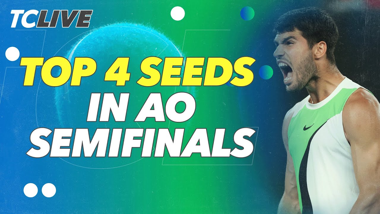 Men's Semifinals Previews: Alcaraz vs Zverev, Sinner vs Djokovic | 2026 Australian Open | TC Live