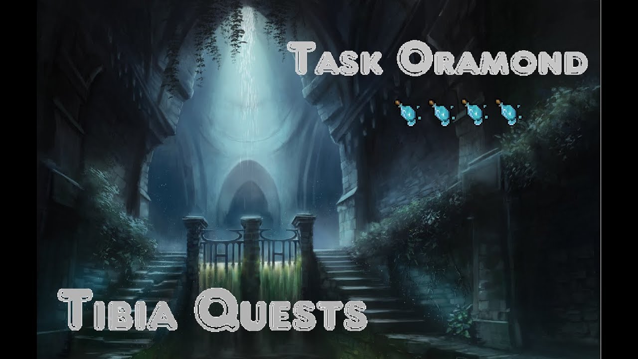 Tibia Quests - Task Oramond - Colour Levers