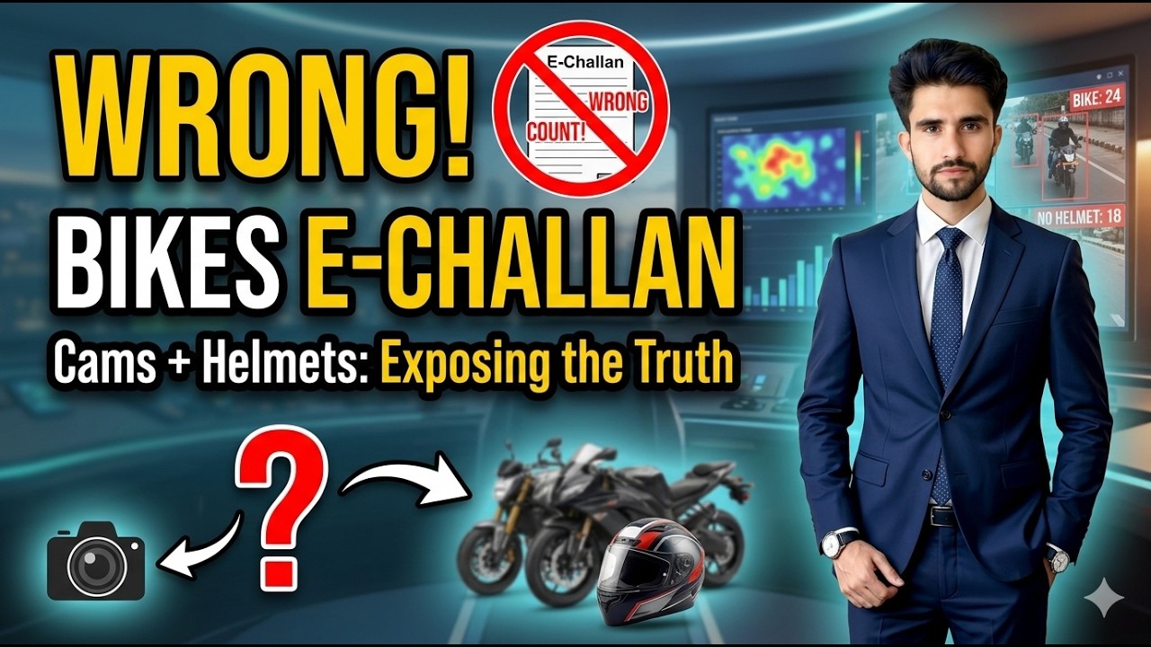 Wrong E-Challan Bikes 2000 Rupees | Traffic Police Wrong Challan Issue in Pakistan 2025