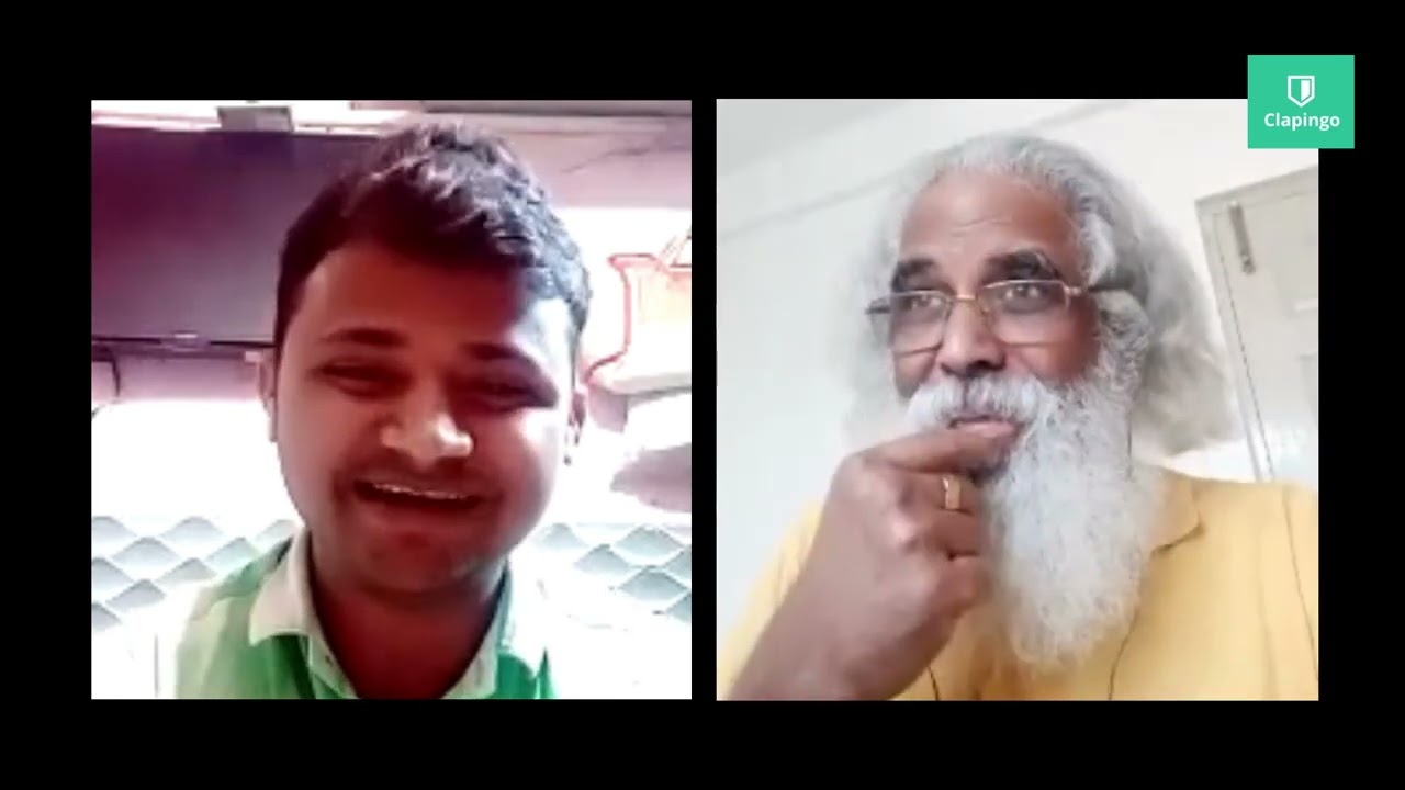 @Clapingo #21th session with nandakumar gopalan tutor Amazing conversation 😊