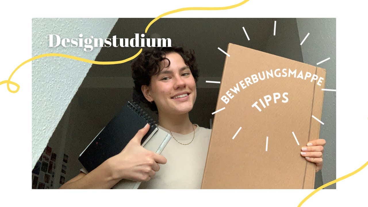 Bewerbungsmappe Tipps // Kommunikationsdesign / Grafik Design / Studium